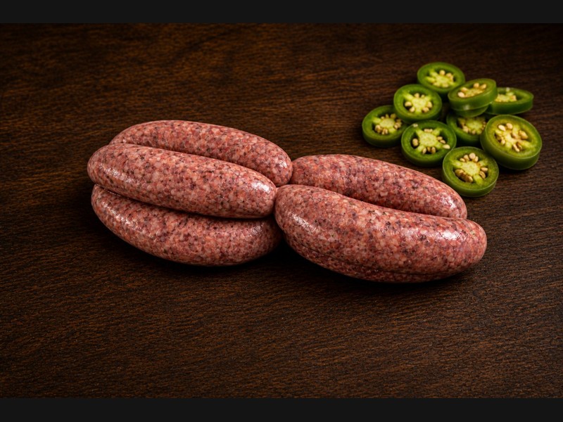 atria-sync-plu243-7 LAMB JALAPENO & HALOUMI SAUSAGES GLUTEN FREE - Image 1
